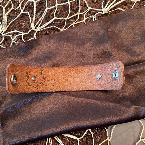 Leather cuff. - Picture 4 of 8